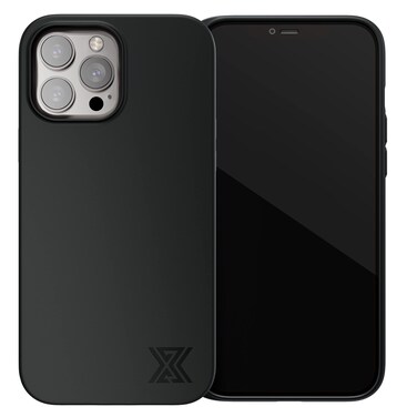 MGC Ronin Gaming Case for iPhone 13 iPhone 13 Pro, iPhone 13 Pro Max, Slim Protective Apple Case Cover Clear Glass Screen Protector, Wireless Charging, Gaming Button for PUBGM CODM- Black