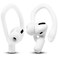 WC HookZ - Patented Upgraded Over Ear Hooks for AirPods Pro 1, 2 &amp; AirPods 1, 2 &amp; 3- Two Size Pairs Included in Package, Unique Left &amp; Right Hook, Made by Wicked Cushions   Winter White