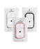 Touchland Mist Case 3-PACK (White, Pink, Black), Protective and Stylish Hand Sanitizer Spray Accessories, Silicone Cases with Keyring
