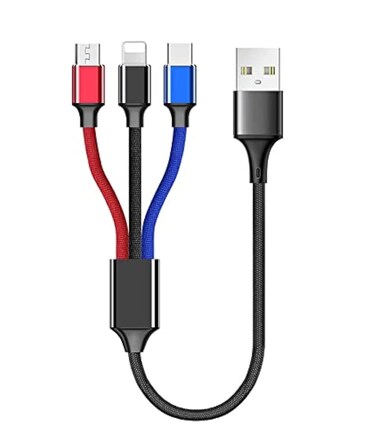 ienza Universal USB Charging Cable Cord Wire with Micro &amp; USB-C for Earbuds Ear Buds, Charging Cases &amp; Headphones Compatible with Sony, Beats Flex/Studio Buds, Jaybird, PowerBeats, JBL, Raycon &amp; More