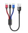 ienza Universal USB Charging Cable Cord Wire with Micro &amp; USB-C for Earbuds Ear Buds, Charging Cases &amp; Headphones Compatible with Sony, Beats Flex/Studio Buds, Jaybird, PowerBeats, JBL, Raycon &amp; More
