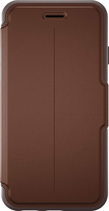 OtterBox Strada Series Leather Wallet Case for iPhone 6/6S - Bulk Packaging - Saddle (Dark Brown/Brown/Brown Leather)