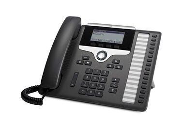 Cisco Remanufactured IP Business Phone 7861, 3.5-inch Grayscale Display, Class 1 PoE, Supports 16 Lines, 1-Year Limited Hardware Warranty (CP-7861-K9-RF)