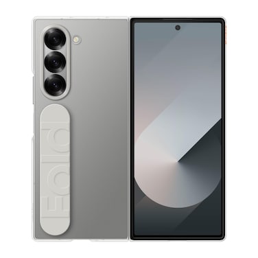 SAMSUNG Galaxy Z Fold 6 Clear Phone Case, Protective Cover with Secure Grip, Thin Design, US Version, EF-QF956CTEGUS, Transparent