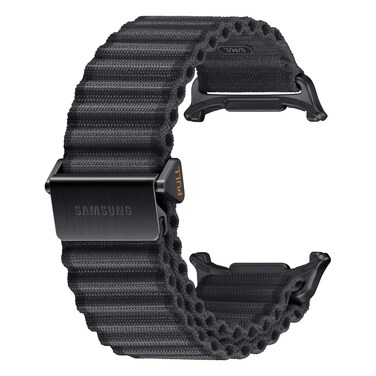 SAMSUNG Galaxy Watch Ultra Trail Band, Smartwatch Replacement Strap for Men and Women, One Click Attachment, ET-SVL70MBEGUJ, Dark Gray