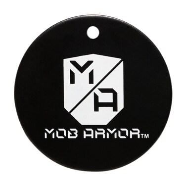 Mob Armor Magnetic Phone Mount Plates - Strong Adhesive Steel Discs for MobNetic Maxx &amp; Mob Magnetic Car Mounts, Compatible with Phone Magnet Plates, Vehicle Accessory - Black (2 Pack)