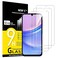 NEW'C 3 Pack Designed for Samsung Galaxy A15 5G/4G Screen Protector Tempered Glass,Case Friendly Scratch-proof, Bubble Free, Ultra Resistant