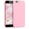 kwmobile Case Compatible with Apple iPhone 6 / 6S Case - TPU Silicone Phone Cover with Soft Finish - Light Pink
