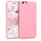 kwmobile Case Compatible with Apple iPhone 6 Plus / 6S Plus Case - TPU Silicone Phone Cover with Soft Finish - Light Pink