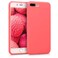 kwmobile Case Compatible with Apple iPhone 7 Plus/iPhone 8 Plus Case - Soft Slim Protective TPU Silicone Cover - Neon Coral Matte