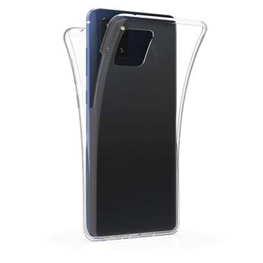 kwmobile Case Compatible with Samsung Galaxy Note 10 Lite - Case Crystal Clear TPU Silicone Protective Cover Full Body Case - Transparent