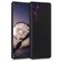 kwmobile Case Compatible with Motorola Edge (2020) Case - Soft Slim Protective TPU Silicone Cover - Black Matte