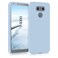 kwmobile Case Compatible with LG G6 Case - Soft Slim Protective TPU Silicone Cover - Light Blue Matte