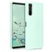 kwmobile Case Compatible with Sony Xperia 10 II Case - Soft Slim Protective TPU Silicone Cover - Mint Matte