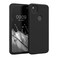 kwmobile Case Compatible with Google Pixel 4a Case - Slim Protective TPU Silicone Phone Cover - Black Matte