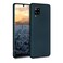 kwmobile Case Compatible with Samsung Galaxy A42 5G Case - Soft Slim Metallic TPU Silicone Cover - Metallic Teal