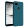 kwmobile Case Compatible with Google Pixel 3a XL Case - Soft Slim Protective TPU Silicone Cover - Teal Matte