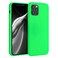 kwmobile Case Compatible with Apple iPhone 12 / iPhone 12 Pro Case - Soft Slim Protective TPU Silicone Cover - Neon Green