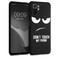 kwmobile TPU Silicone Case Compatible with Xiaomi Redmi Note 10 / Note 10S - Case Soft Cover - Don't Touch My Phone White/Black