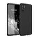 kwmobile Case Compatible with Xiaomi Redmi Note 10 5G Case - Soft Slim Protective TPU Silicone Cover - Black Matte