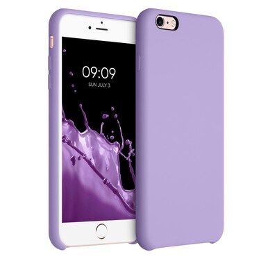 kwmobile Case Compatible with Apple iPhone 6 Plus / 6S Plus Case - TPU Silicone Phone Cover with Soft Finish - Violet Purple