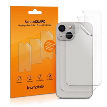 3X Protective Film for Apple iPhone 13 / iPhone 14 Back Side
