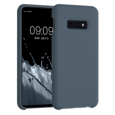 kwmobile Case Compatible with Samsung Galaxy S10e Case - TPU Silicone Phone Cover with Soft Finish - Dark Slate