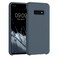kwmobile Case Compatible with Samsung Galaxy S10e Case - TPU Silicone Phone Cover with Soft Finish - Dark Slate
