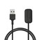kwmobile USB Cable Charger Compatible with Fitbit Charge 5 / Luxe Cable - Charging Chord for Smart Watch - Black