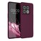 kwmobile Case Compatible with OnePlus 10 Pro 5G Case - TPU Silicone Phone Cover with Soft Finish - Tawny Red