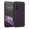 kwmobile Case Compatible with Samsung Galaxy A23 4G / 5G Case - Soft Slim Metallic TPU Silicone Cover - Metallic Berry