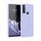 kwmobile Case Compatible with TCL 20 SE Case - Soft Slim Protective TPU Silicone Cover - Light Lavender
