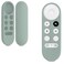 kwmobile Case Compatible with Google Chromecast 2020 4K / Chromecast 2022 HD Case - Soft Silicone Cover for Remote Control - Pastel Green