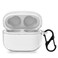 kwmobile Earphones Case Compatible with Sony LinkBuds S - Crystal TPU Two-Part Earbuds Case - Transparent