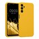 kwmobile Case Compatible with Samsung Galaxy A14 5G Case - Slim TPU Silicone Phone Cover - Soft Touch Finish - Radiant Yellow