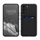 kwmobile Case Compatible with Samsung Galaxy S22 Case - TPU Phone Cover with Credit Card Holder - Black