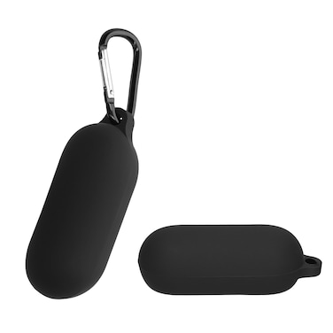kwmobile Case Compatible with Sony WF-C700N Case - Silicone Cover Holder for Earbuds - Black