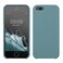 kwmobile Case Compatible with Apple iPhone SE (1.Gen 2016) / iPhone 5 / iPhone 5S Case - TPU Silicone Phone Cover with Soft Finish - Arctic Night