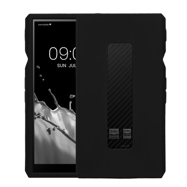 kwmobile TPU Silicone Case Compatible with FiiO M11 PRO MP3 Music Player - Case Soft Flexible Protective Cover - Black