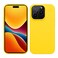 Rubberized TPU Case for Apple iPhone 15 Pro Max - Radiant Yellow