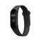 kwmobile Strap Compatible with Xiaomi Mi Band 4 / Mi Band 3 Strap - Replacement Silicone Watch Band - Black