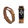 kwmobile Silicone TPU Band Compatible with Xiaomi Mi Band 7 / Band 6 / Band 5 Wristband - Little Bear Brown/White
