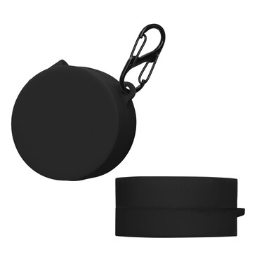 kwmobile Case Compatible with CMF by Nothing Buds Pro Case - Silicone Cover Holder for Earbuds - Black