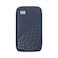 kwmobile Silicone Case Compatible with WD My Passport SSD 500GB / 1T / 2T / 4T - Case Protective Cover for SSD Drive - Dark Blue