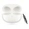 kwmobile Earphones Case Compatible with Realme Realme Buds Air 5 Pro - Crystal TPU Two-Part Earbuds Case - Transparent
