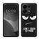 kwmobile TPU Silicone Case Compatible with Xiaomi Redmi Note 13 4G - Case Soft Cover - Don't Touch My Phone White/Black