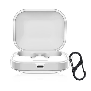 kwmobile Earphones Case Compatible with Xiaomi Redmi Buds 5 - Crystal TPU Two-Part Earbuds Case - Transparent