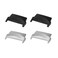 kwmobile Watch Strap Connecting Adapters Compatible with OnePlus Watch 2 / Oppo Watch X Adapter - for 22mm (7/8") Straps - 4X Pieces