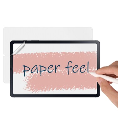 kwmobile Paper Feel Screen Protector Compatible with Samsung Galaxy Tab S6 Lite (2024/2022/2020) - Fingerprint Scratch Resistant - Paper Like for Writing and Sketching