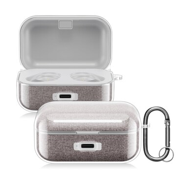 kwmobile Earphones Case Compatible with Sennheiser Momentum True Wireless 4 - Protective Earbuds Case - Transparent